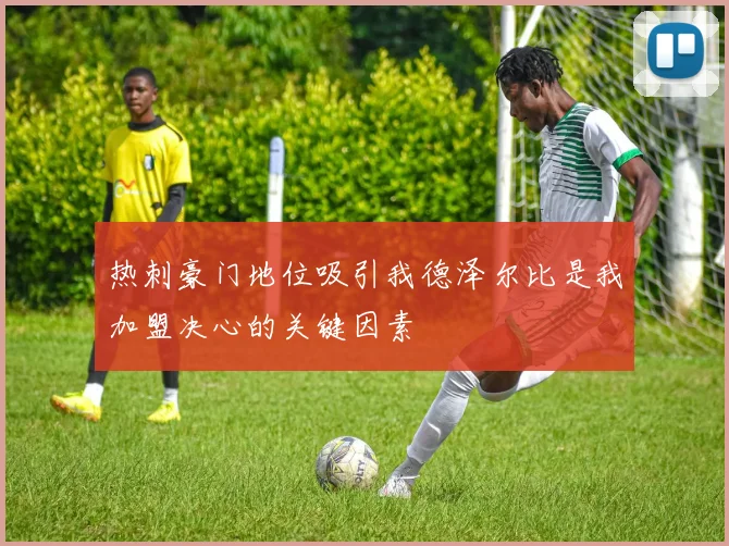 热刺豪门地位吸引我德泽尔比是我加盟决心的关键因素